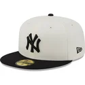 kasketter-flad-hvid-tilpasset-59fifty-championships-fra-new-york-yankees-mlb-af-new-era