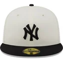 kasketter-flad-hvid-tilpasset-59fifty-championships-fra-new-york-yankees-mlb-af-new-era