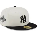 kasketter-flad-hvid-tilpasset-59fifty-championships-fra-new-york-yankees-mlb-af-new-era