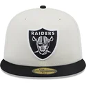kasketter-flad-hvid-tilpasset-59fifty-championships-fra-las-vegas-raiders-nfl-af-new-era