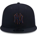 kasketter-flad-marinebla-snapback-9fifty-repreve-fra-new-york-yankees-mlb-af-new-era