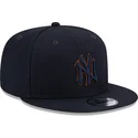 marinebla-snapback-9fifty-repreve-kasket-fra-new-york-yankees-mlb-af-new-era