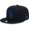 kasketter-flad-marinebla-snapback-9fifty-repreve-fra-los-angeles-dodgers-mlb-af-new-era