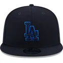 kasketter-flad-marinebla-snapback-9fifty-repreve-fra-los-angeles-dodgers-mlb-af-new-era