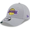 gra-justerbar-kurvet-kasket-9forty-team-side-patch-fra-los-angeles-lakers-nba-fra-new-era