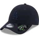 kasketter-buet-marinebla-justerbar-rem-9forty-repreve-fra-los-angeles-dodgers-mlb-af-new-era