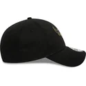 justerbar-sort-buet-kasket-9forty-metallic-badge-chicago-bulls-nba-fra-new-era