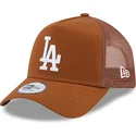 kasketter-buet-brun-snapback-a-frame-league-essential-fra-los-angeles-dodgers-mlb-af-new-era