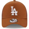 kasketter-buet-brun-snapback-a-frame-league-essential-fra-los-angeles-dodgers-mlb-af-new-era