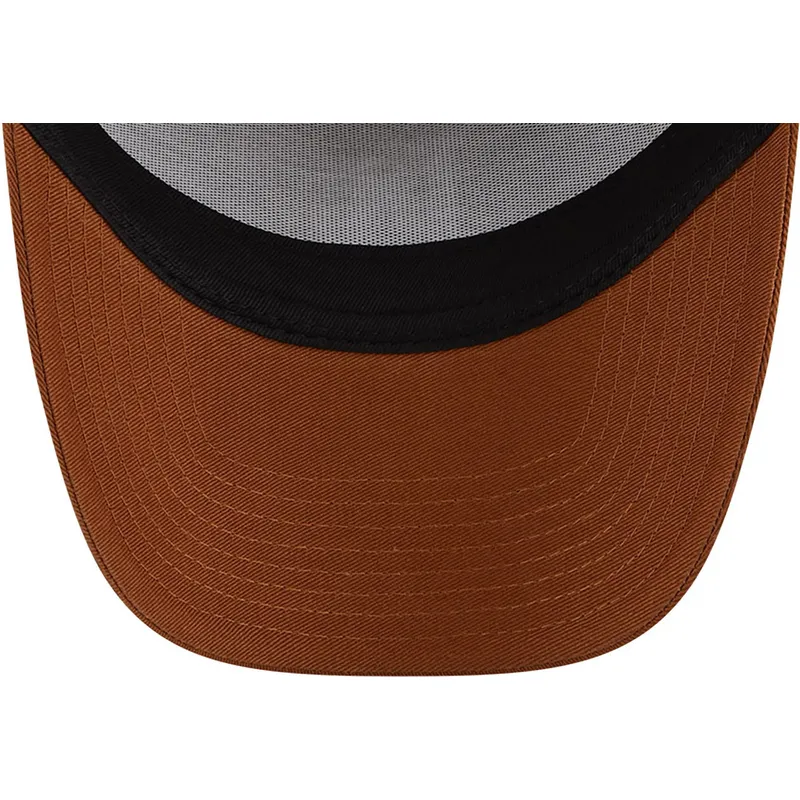 kasketter-buet-brun-snapback-a-frame-league-essential-fra-los-angeles-dodgers-mlb-af-new-era