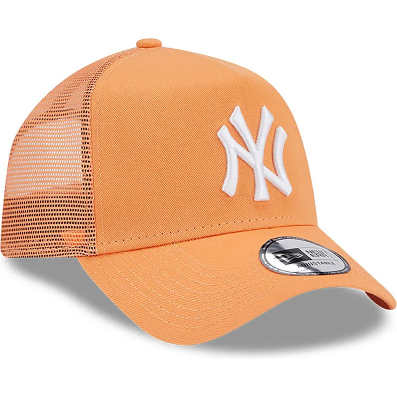 kasketter-buet-orange-snapback-a-frame-league-essential-fra-new-york-yankees-mlb-af-new-era kasketter-buet-orange-snapback-a-frame-league-essential-fra-new-york-yankees-mlb-af-new-era