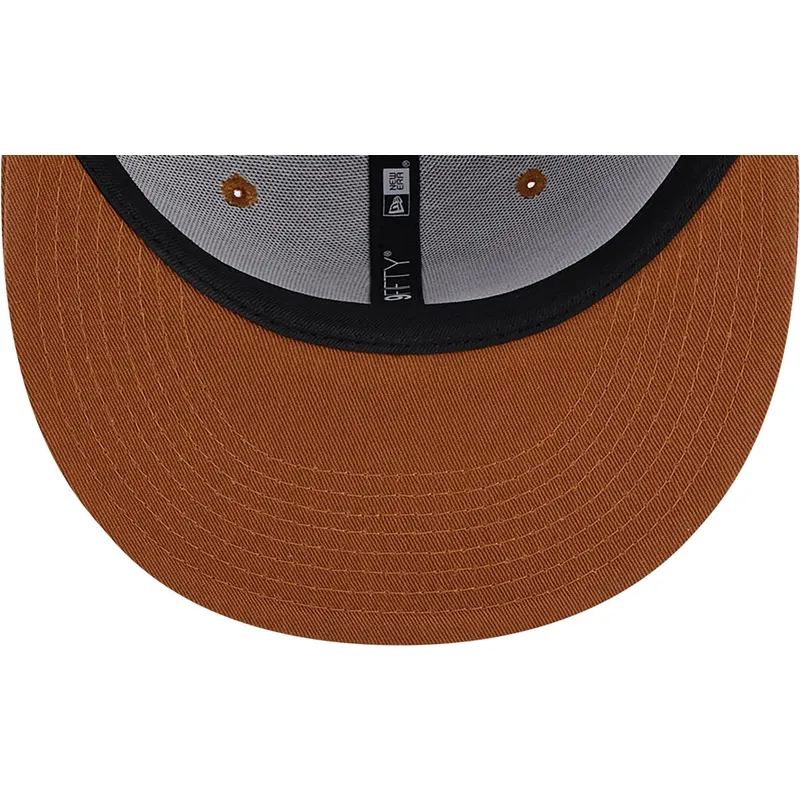 kasketter-flad-brun-snapback-9fifty-league-essential-fra-new-york-yankees-mlb-af-new-era