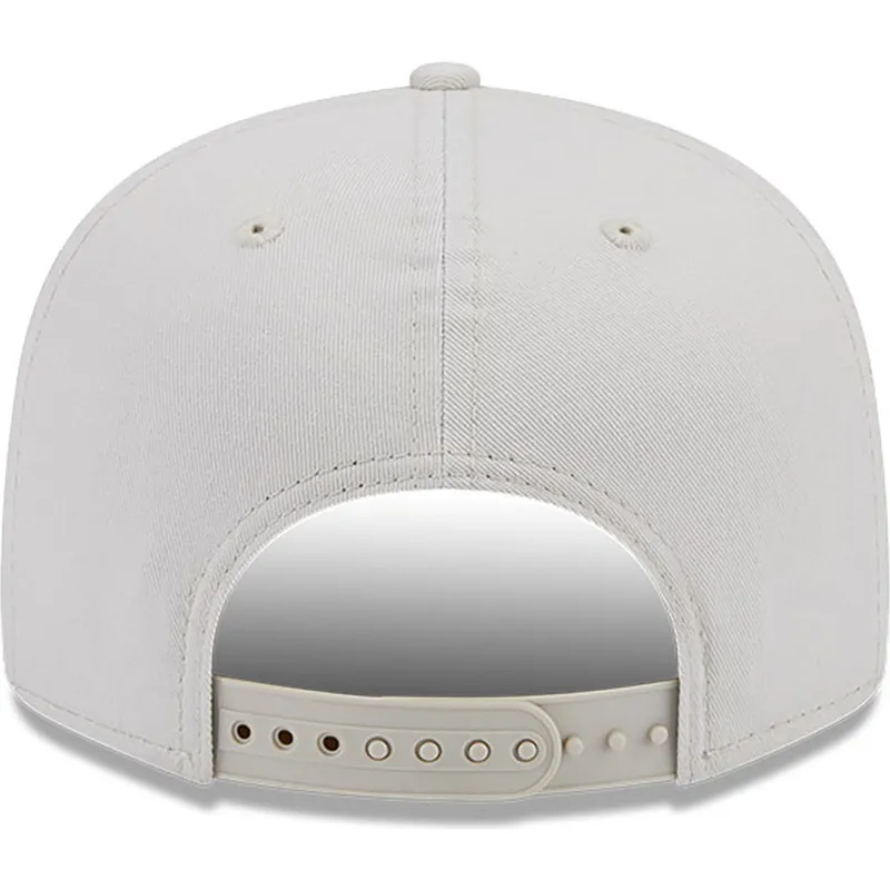 kasketter-flad-beige-snapback-marron-9fifty-league-essential-fra-new-york-yankees-mlb-af-new-era