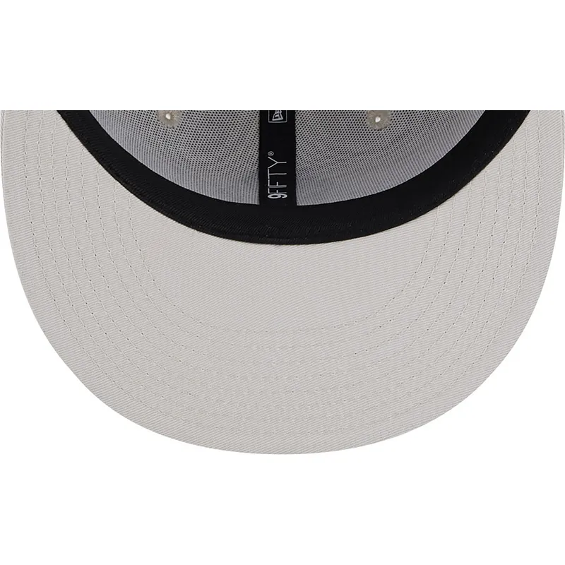 kasketter-flad-beige-snapback-marron-9fifty-league-essential-fra-new-york-yankees-mlb-af-new-era
