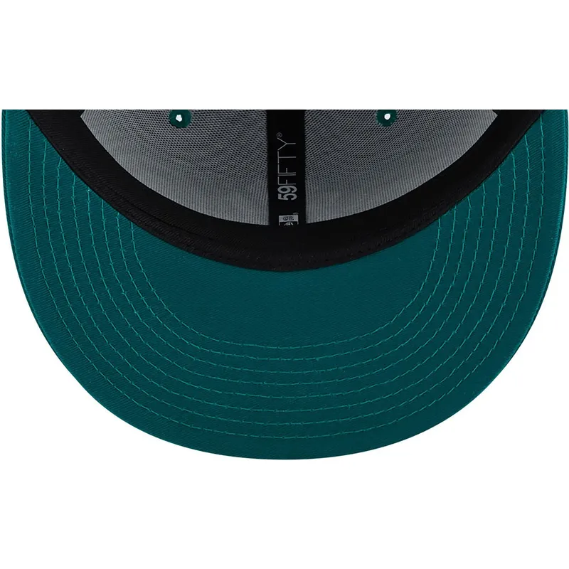 kasketter-flad-gron-tilpasset-59fifty-league-essential-fra-new-york-yankees-mlb-af-new-era