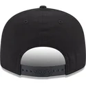 sort-flad-snapback-kasket-med-brunt-logo-9fifty-league-essential-new-york-yankees-mlb-fra-new-era