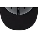 sort-flad-snapback-kasket-med-brunt-logo-9fifty-league-essential-new-york-yankees-mlb-fra-new-era
