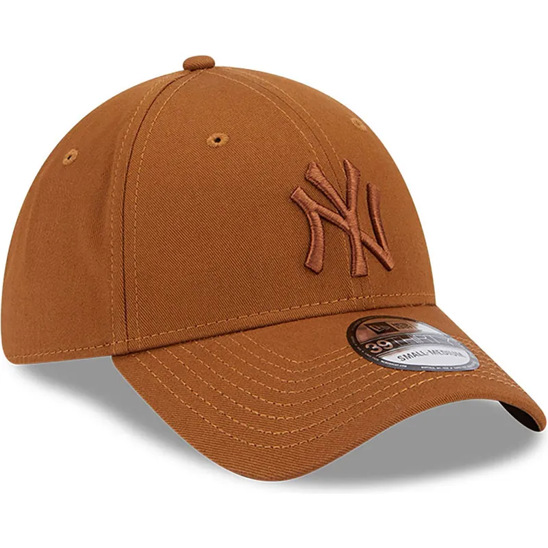 kasketter-buet-brun-tilpasset-39thirty-league-essential-fra-new-york-yankees-mlb-af-new-era