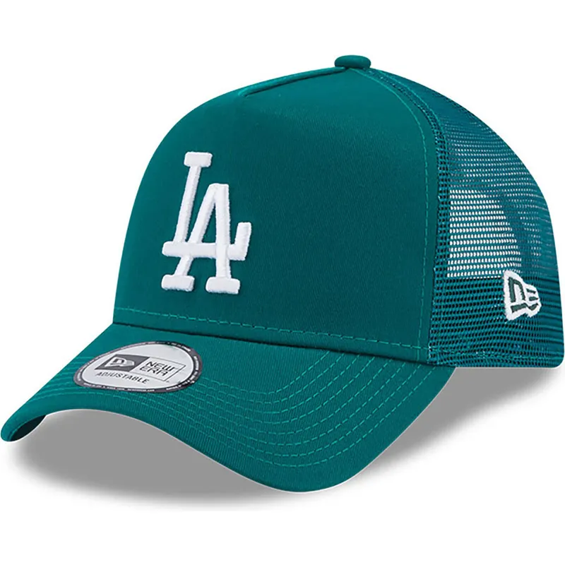 kasketter-buet-gron-snapback-a-frame-league-essential-fra-los-angeles-dodgers-mlb-af-new-era