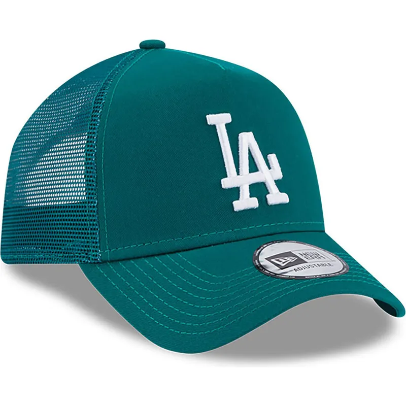 kasketter-buet-gron-snapback-a-frame-league-essential-fra-los-angeles-dodgers-mlb-af-new-era