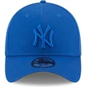 new-era-new-york-yankees-mlb-39thirty-league-essential-bla-justerbar-kasket-med-buet-skygge-og-blat-logo