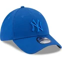 new-era-new-york-yankees-mlb-39thirty-league-essential-bla-justerbar-kasket-med-buet-skygge-og-blat-logo