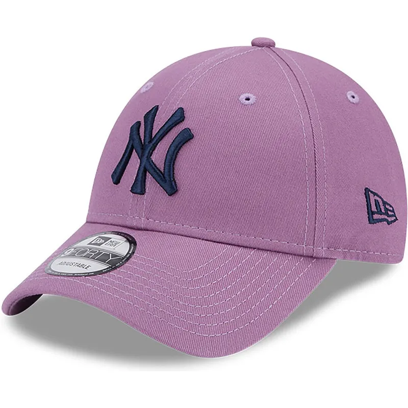 kasketter-buet-violet-justerbar-rem-9forty-league-essential-fra-new-york-yankees-mlb-af-new-era