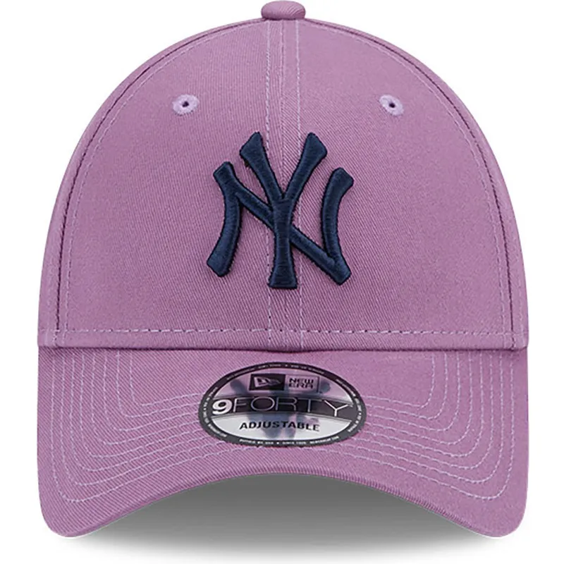 kasketter-buet-violet-justerbar-rem-9forty-league-essential-fra-new-york-yankees-mlb-af-new-era