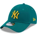 kasketter-buet-gron-justerbar-rem-9forty-league-essential-fra-new-york-yankees-mlb-af-new-era