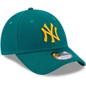 kasketter-buet-gron-justerbar-rem-9forty-league-essential-fra-new-york-yankees-mlb-af-new-era