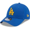 kasketter-buet-bla-justerbar-rem-9forty-league-essential-fra-los-angeles-dodgers-mlb-af-new-era