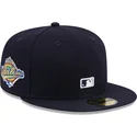 kasketter-flad-marinebla-tilpasset-59fifty-reverse-fra-new-york-yankees-mlb-af-new-era