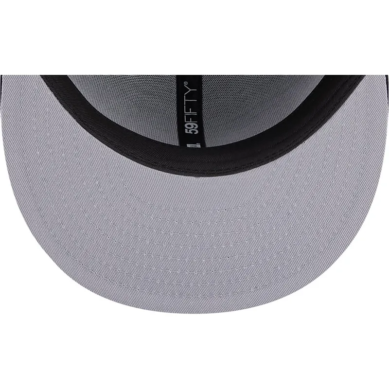 kasketter-flad-marinebla-tilpasset-59fifty-reverse-fra-new-york-yankees-mlb-af-new-era