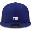 kasketter-flad-bla-tilpasset-59fifty-reverse-fra-los-angeles-dodgers-mlb-af-new-era