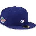 kasketter-flad-bla-tilpasset-59fifty-reverse-fra-los-angeles-dodgers-mlb-af-new-era