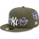 kasketter-flad-gron-tilpasset-59fifty-world-series-fra-new-york-yankees-mlb-af-new-era