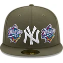 kasketter-flad-gron-tilpasset-59fifty-world-series-fra-new-york-yankees-mlb-af-new-era