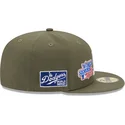 kasketter-flad-gron-tilpasset-59fifty-world-series-fra-los-angeles-dodgers-mlb-af-new-era