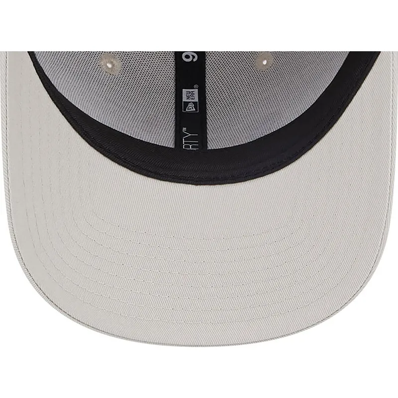 kasketter-buet-beige-justerbar-rem-9forty-koi-fish-fra-los-angeles-dodgers-mlb-af-new-era