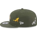 kasketter-flad-gron-snapback-9fifty-koi-fish-fra-los-angeles-dodgers-mlb-af-new-era