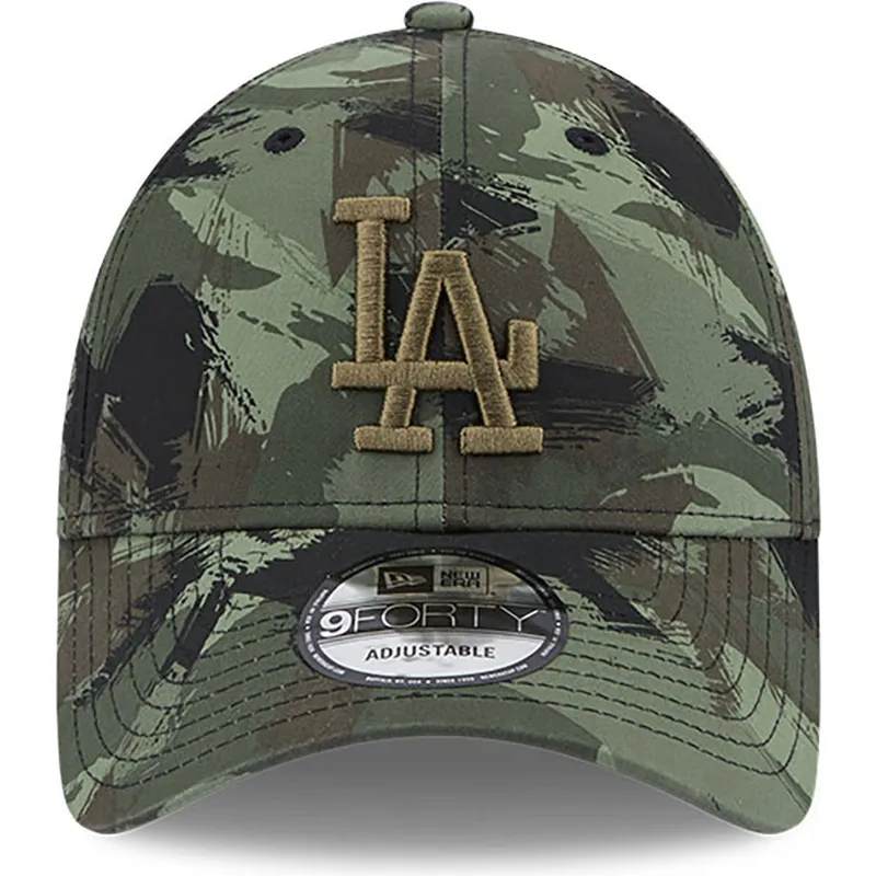 kasketter-buet-camouflage-justerbar-rem-9forty-all-over-print-painted-fra-los-angeles-dodgers-mlb-af-new-era