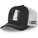 trucker-kasket-sort-og-hvid-snoopy-joe-cool-naw5-peanuts-fra-capslab