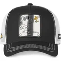 trucker-kasket-sort-og-hvid-snoopy-joe-cool-naw5-peanuts-fra-capslab