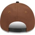 kasketter-buet-brun-snapback-9forty-a-frame-harvest-fra-detroit-tigers-mlb-af-new-era