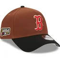 kasketter-buet-brun-snapback-9forty-a-frame-harvest-fra-boston-red-sox-mlb-af-new-era