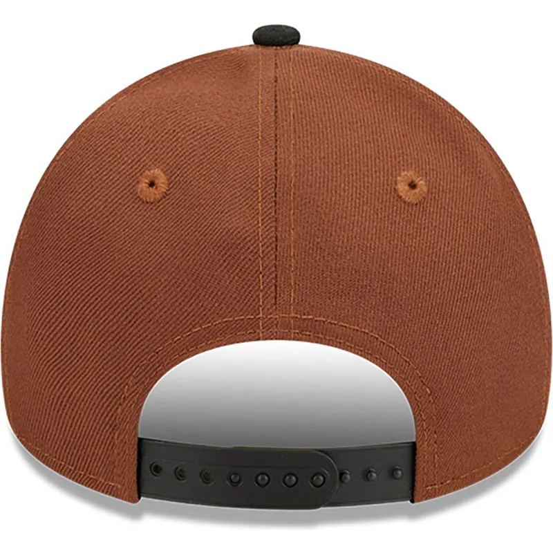 kasketter-buet-brun-snapback-9forty-a-frame-harvest-fra-boston-red-sox-mlb-af-new-era