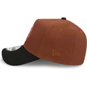 kasketter-buet-brun-snapback-9forty-a-frame-harvest-fra-boston-red-sox-mlb-af-new-era