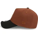 kasketter-buet-brun-snapback-9forty-a-frame-harvest-fra-new-york-yankees-mlb-af-new-era