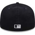 kasketter-flad-marinebla-tilpasset-59fifty-throwback-cord-fra-new-york-yankees-mlb-af-new-era