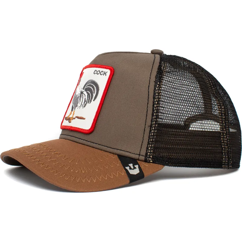 kasketter-buet-brun-snapback-the-farm-af-goorin-bros kasketter-buet-brun-snapback-the-farm-af-goorin-bros